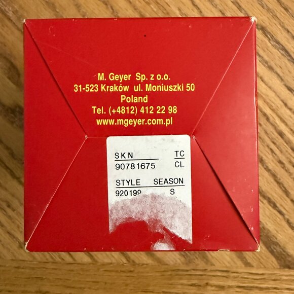 Vintage Handmade Hand Painted Glass God Bless America Ornament Red White Blue - Picture 6 of 14